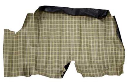 Trunk Mat Heavy Duty Plaid All Models 65/68 (some trimming on FB & CV may be required)