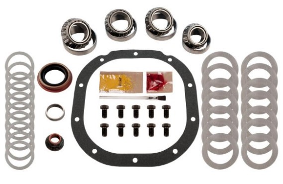 86/14 Diff Install Kit Small Pinion Bearing,Seal, Gaskets Shims,Bearings,Pinion Nut,Crown Wheel Bolts